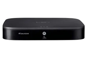 4K 8-Channel Wired DVR with Advanced Motion Detection Technology and Smart Home Voice Control