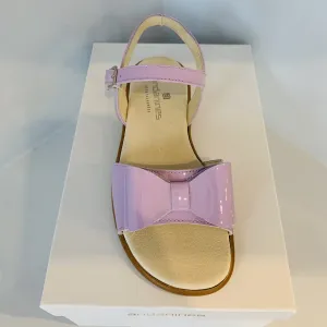 ANDANINES - Patent Leather Sandal Thin Strap - Lilac