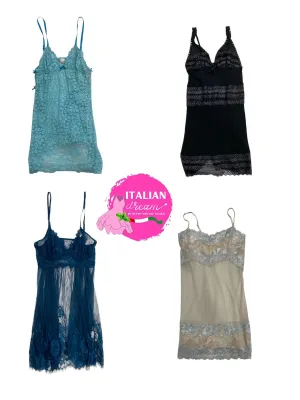 Cool Toned Y2K Slip Dresses