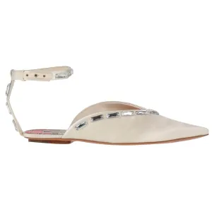 Emilio Pucci mules, creamy white