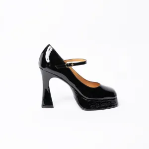 Jane Platform Black Patent