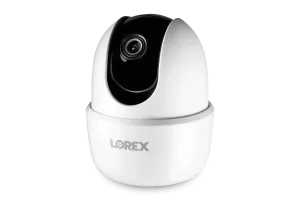 Lorex 1080p Full HD Smart Indoor Wi-Fi Pan-Tilt Security Camera - Open Box