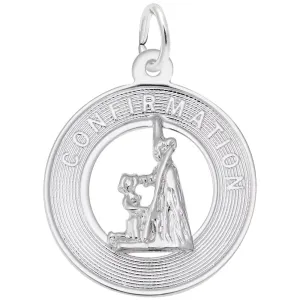 Rembrandt Charms - Confirmation Open Disc Charm - 3314