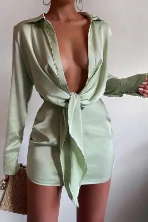 Wrap Mini Dresses