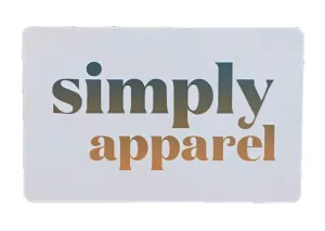 Simply Apparel Gift Card