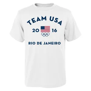 Team USA Apparel White Rio De Janeiro T-Shirt