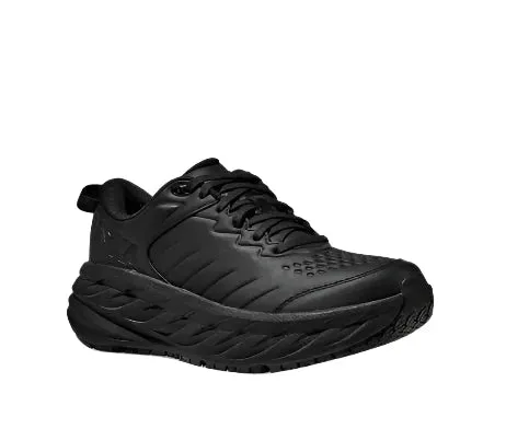 WOMEN'S HOKA BONDI SLIP RESISTANT | BLACK / BLACK